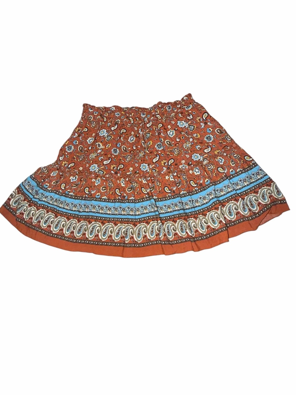 Alelly Women's Summer Cute High Waist Ruffle Skirt,  (007)